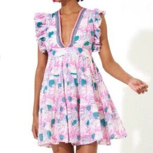 OLIPHANT Women's Cross-Back Mini Dress XXS